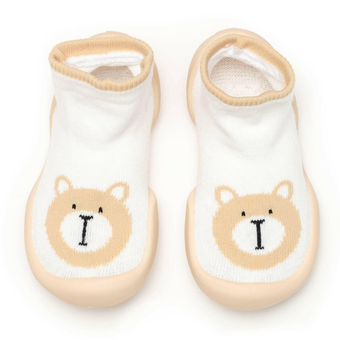 Komuello first walker baby sock shoes-Mini Bear
