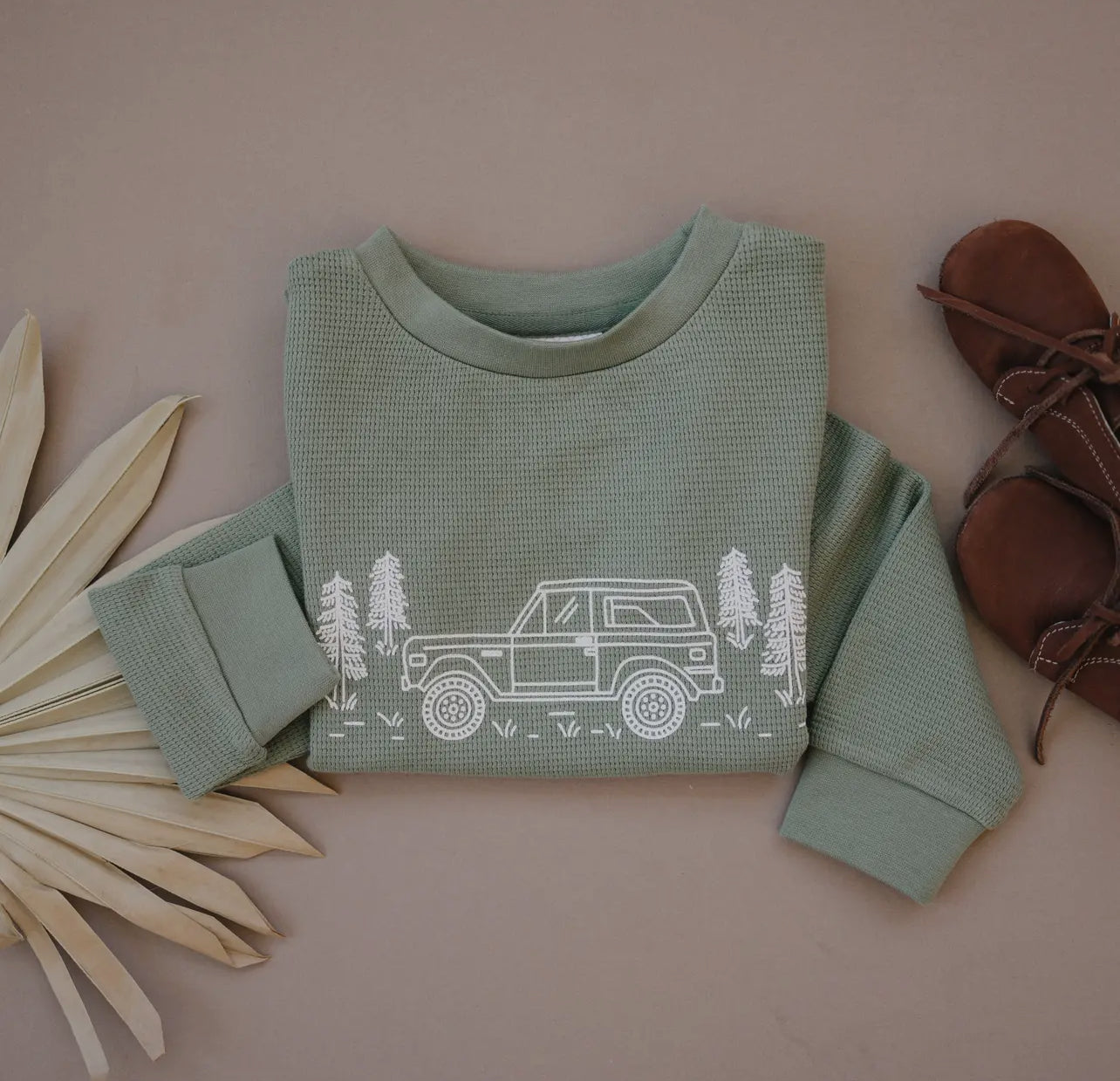 Christmas tree farm crew neck