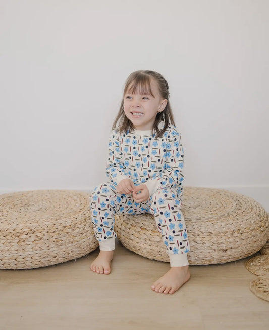 Longe sleeve waffle knit shirt