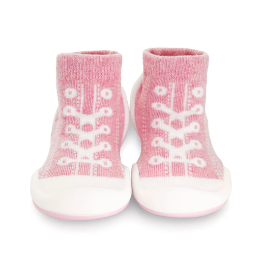 Komuello First Walker Baby Sock Shoes-Sneakers - Pink