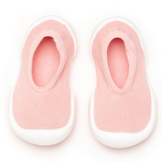 Komuello First Walker Baby Sock Shoes - Pastel Pink